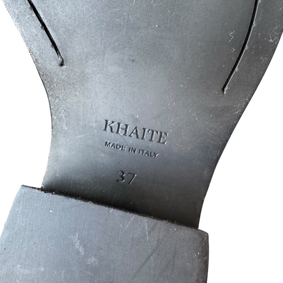 KHAITE- Charleston Suede Chelsea Booties Sz 7 - Picture 9 of 13